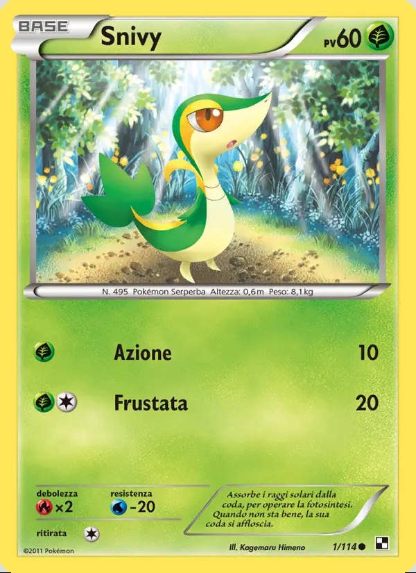 Image of the card Snivy