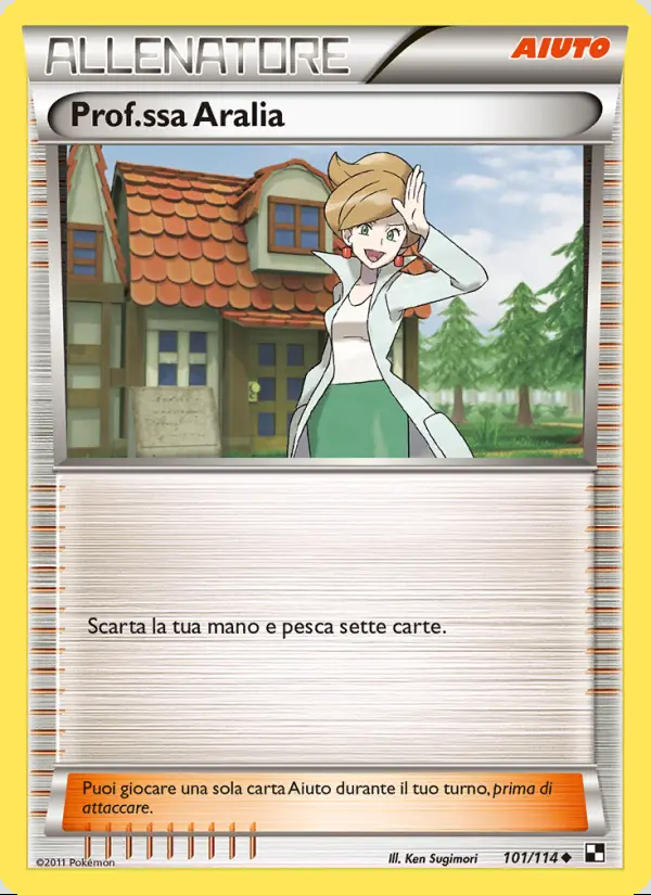 Image of the card Prof.ssa Aralia