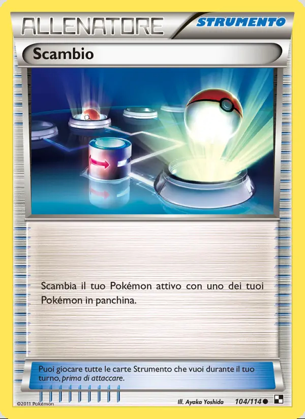 Image of the card Scambio