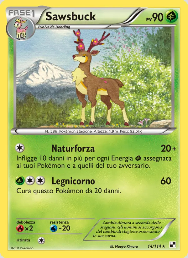 Image of the card Sawsbuck