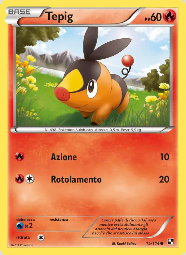 Image of the card Tepig