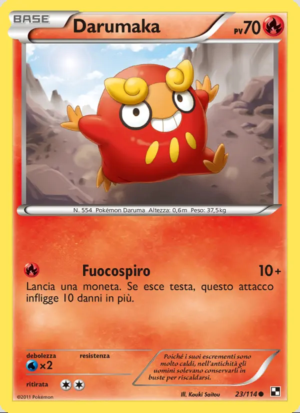 Image of the card Darumaka