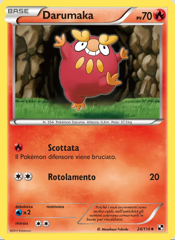 Image of the card Darumaka