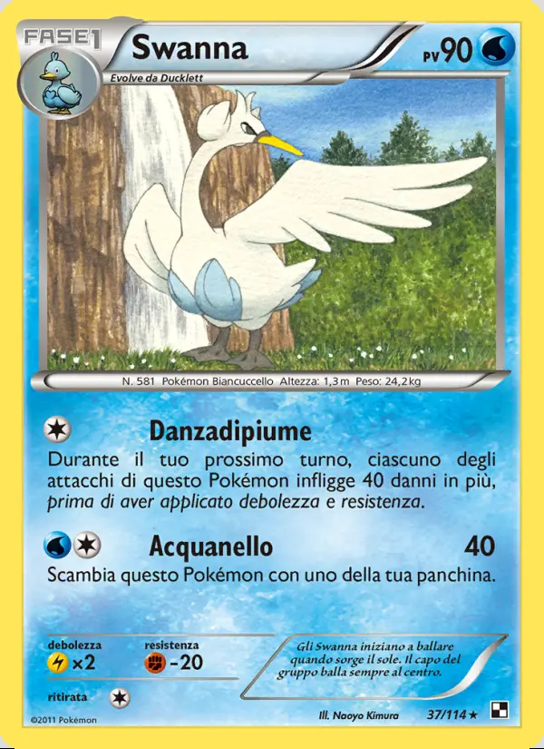 Image of the card Swanna