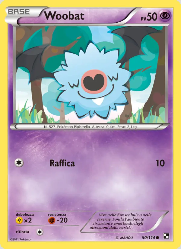Image of the card Woobat