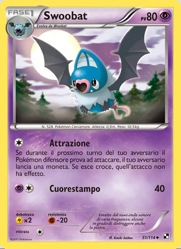 Image of the card Swoobat