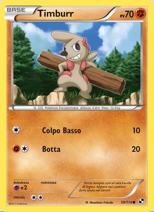 Image of the card Timburr
