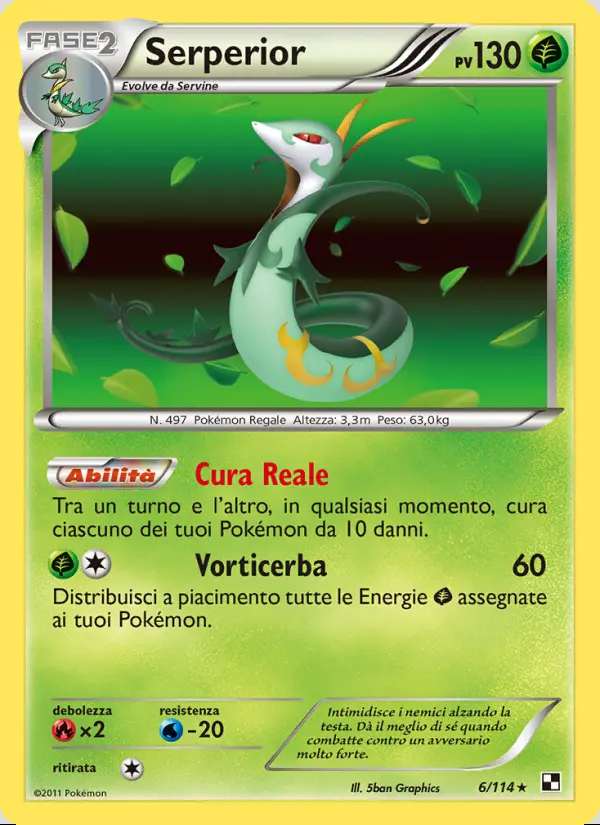 Image of the card Serperior