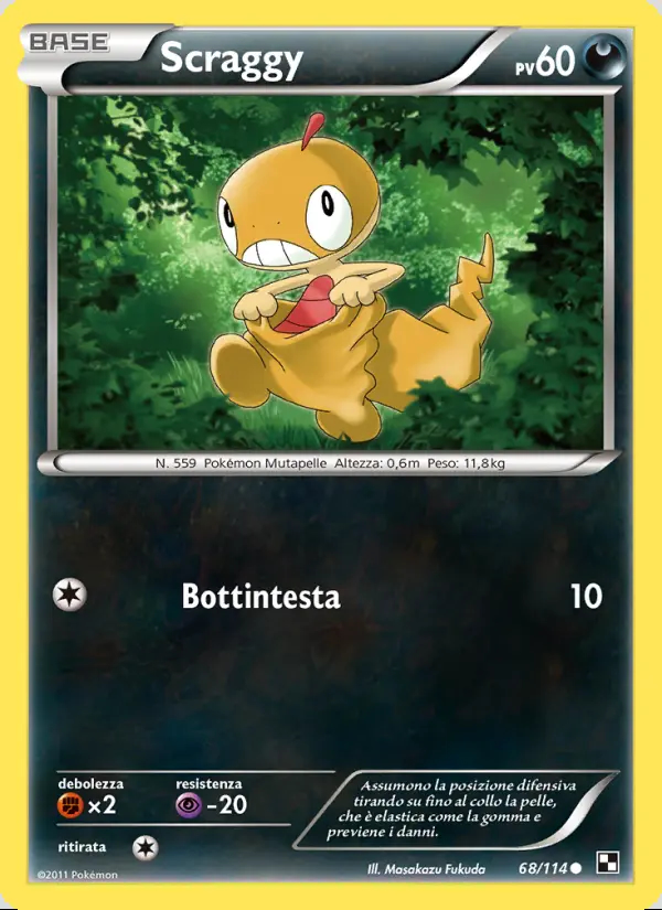 Image of the card Scraggy