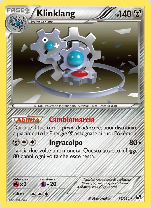 Image of the card Klinklang