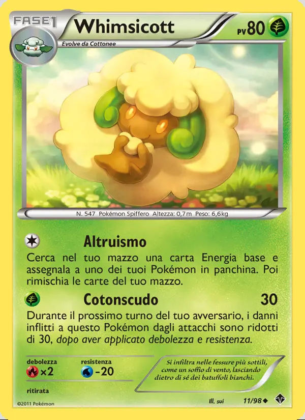 Image of the card Whimsicott
