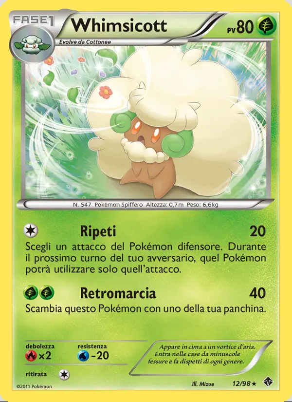 Image of the card Whimsicott