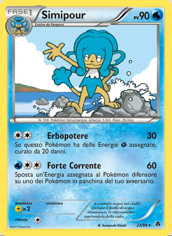 Image of the card Simipour