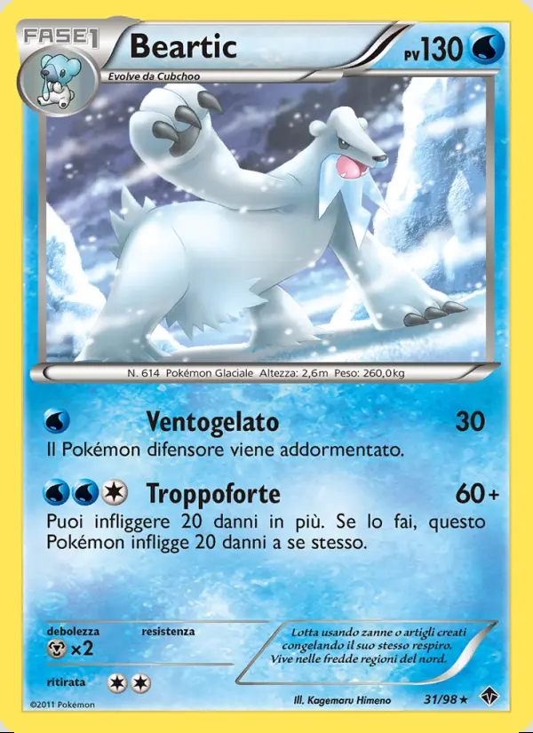 Image of the card Beartic