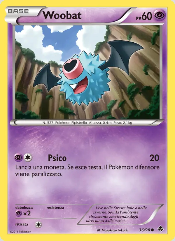 Image of the card Woobat