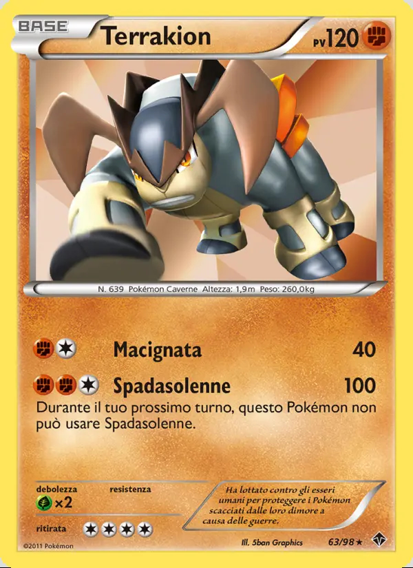 Image of the card Terrakion