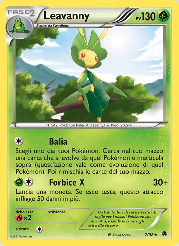 Image of the card Leavanny
