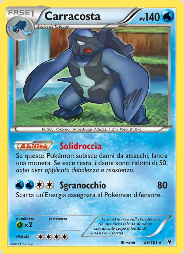 Image of the card Carracosta
