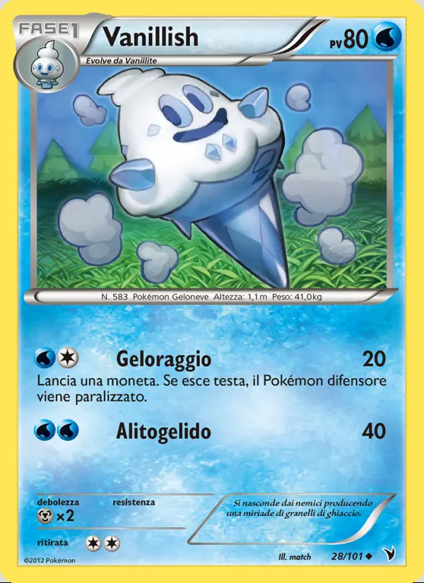 Image of the card Vanillish