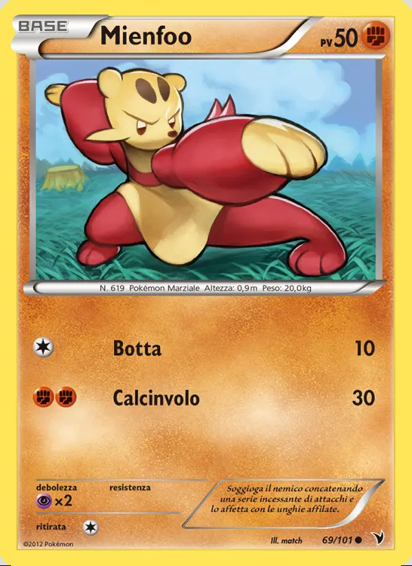 Image of the card Mienfoo