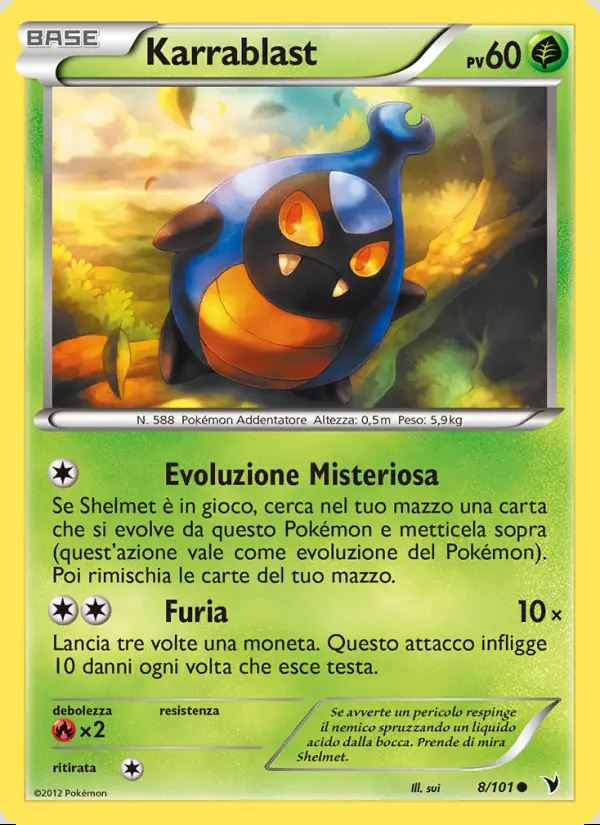 Image of the card Karrablast