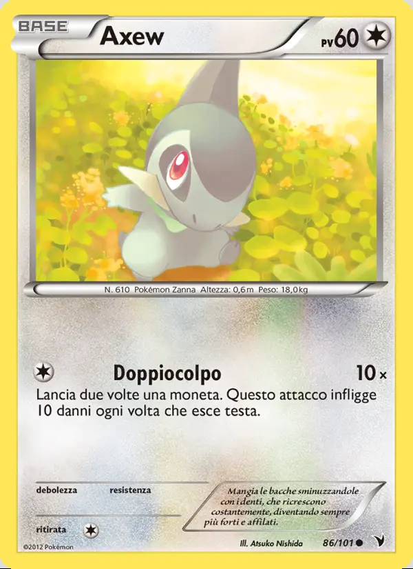 Image of the card Axew