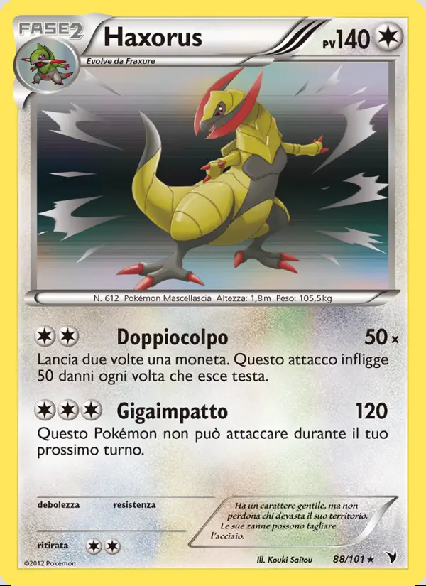 Image of the card Haxorus