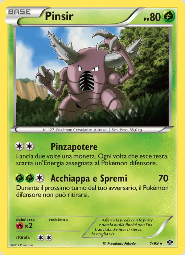 Image of the card Pinsir