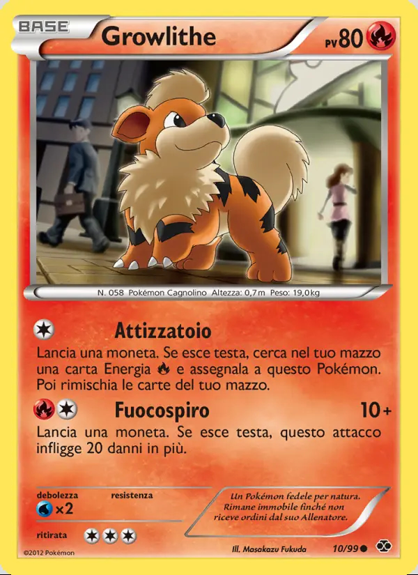 Image of the card Growlithe