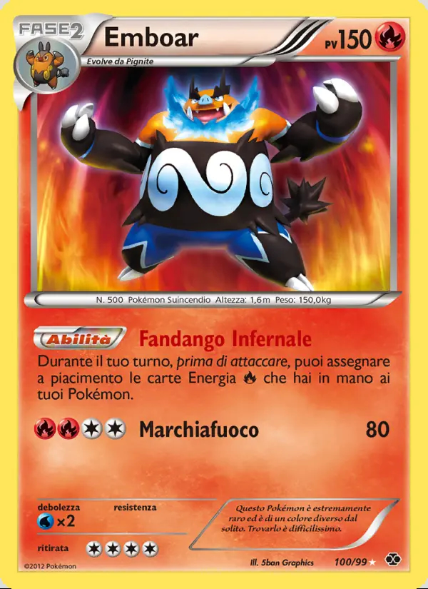 Image of the card Emboar