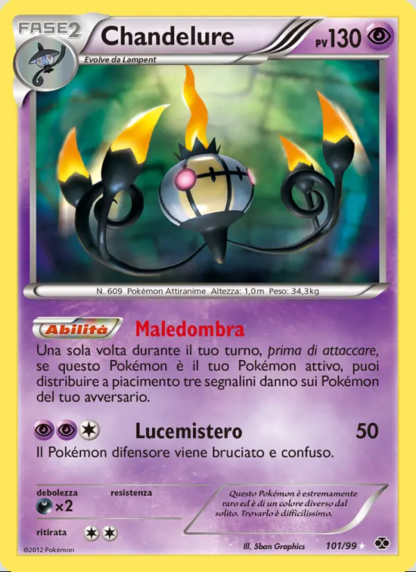 Image of the card Chandelure