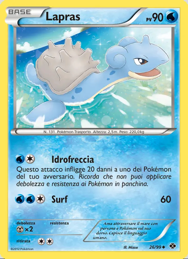 Image of the card Lapras