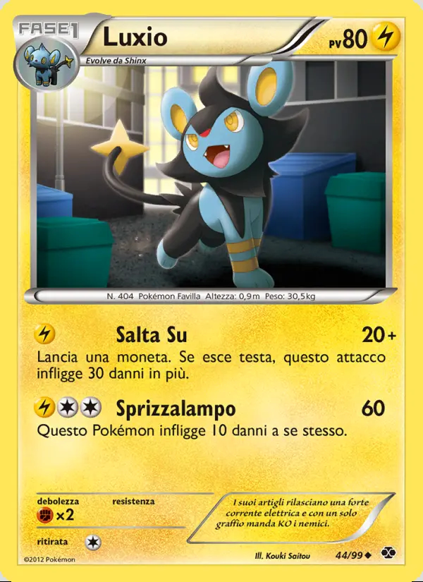 Image of the card Luxio