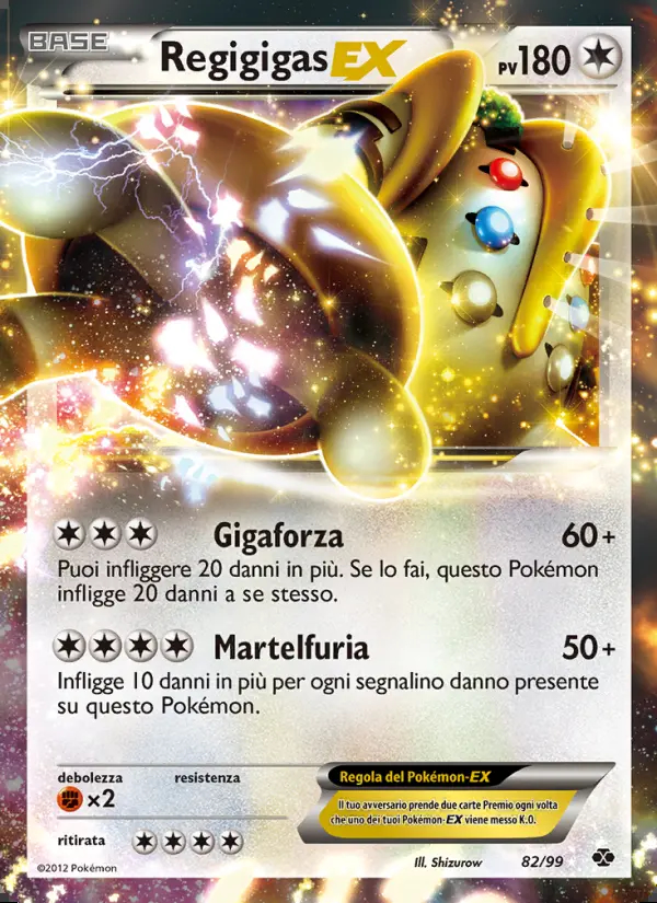Image of the card Regigigas-EX