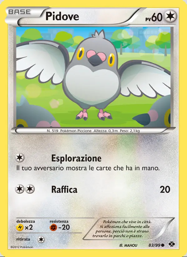 Image of the card Pidove