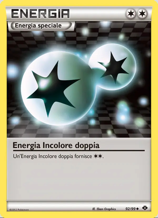 Image of the card Energia Incolore doppia