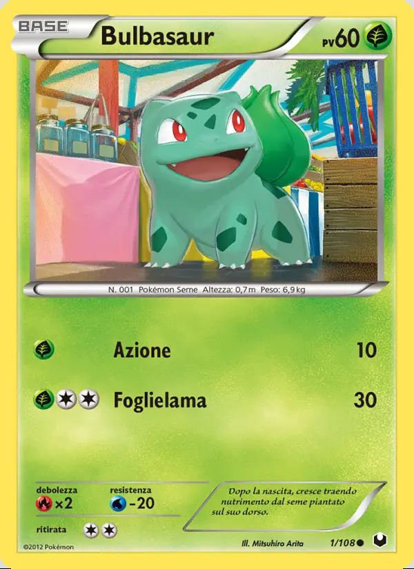 Image of the card Bulbasaur