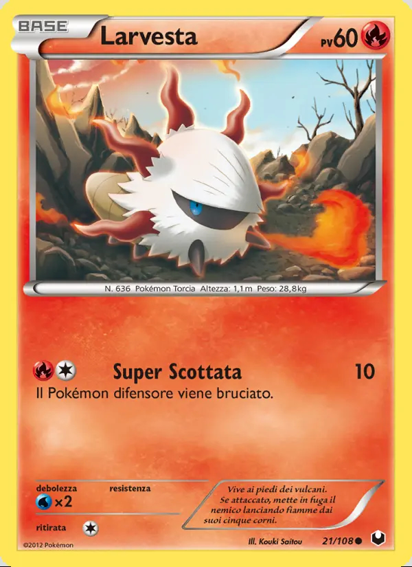 Image of the card Larvesta