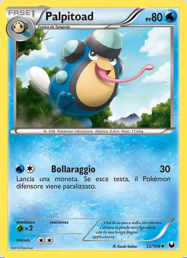 Image of the card Palpitoad