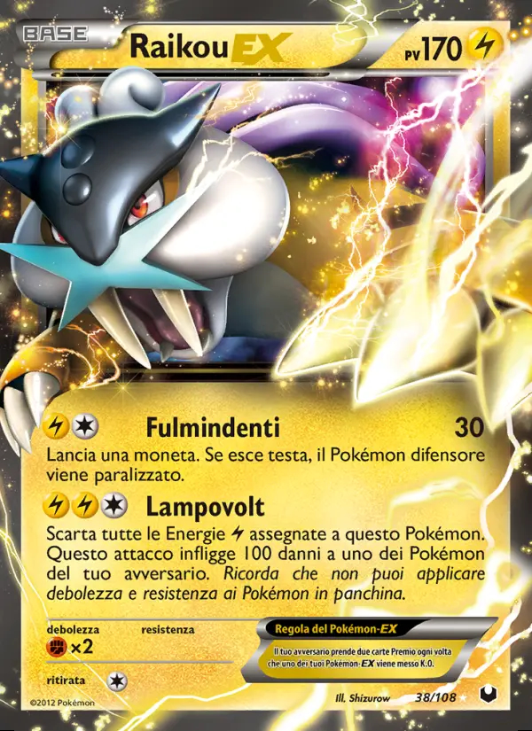 Image of the card Raikou-EX