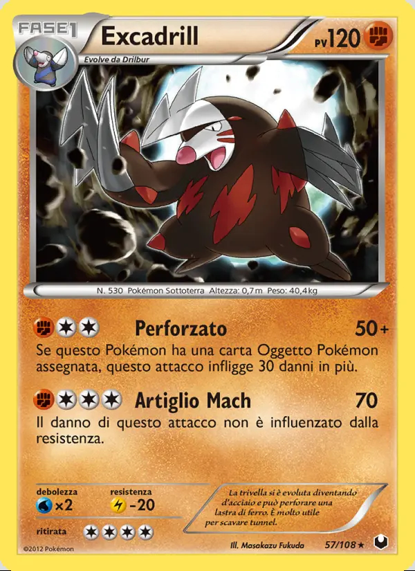 Image of the card Excadrill