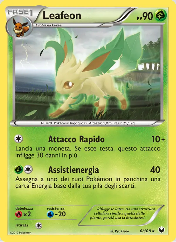 Image of the card Leafeon