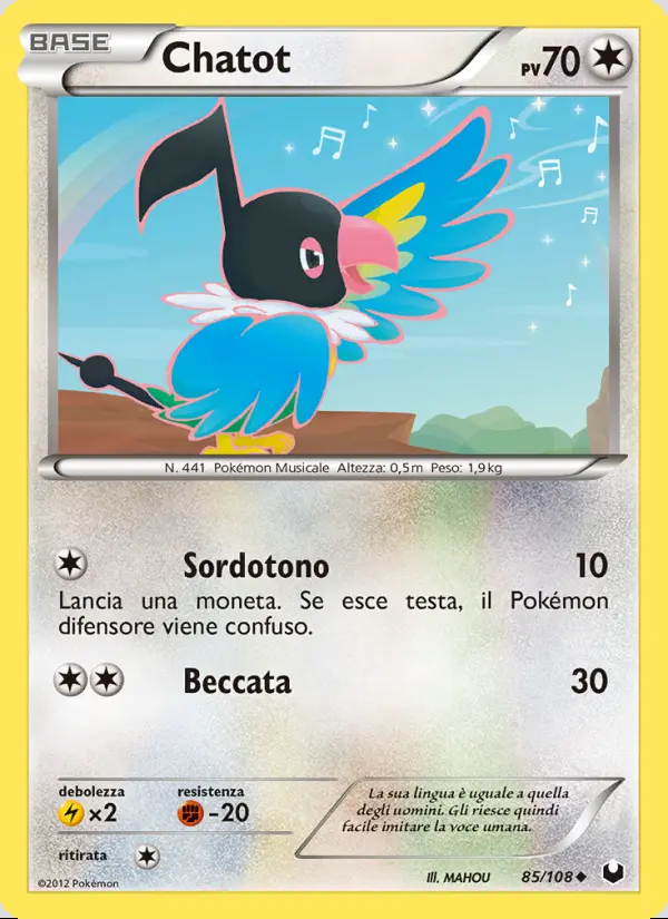 Image of the card Chatot
