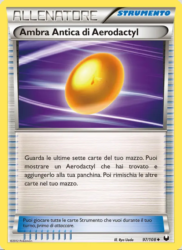 Image of the card Ambra Antica di Aerodactyl