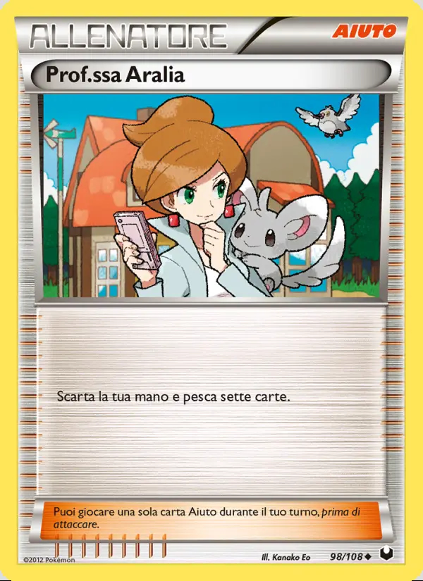 Image of the card Prof.ssa Aralia