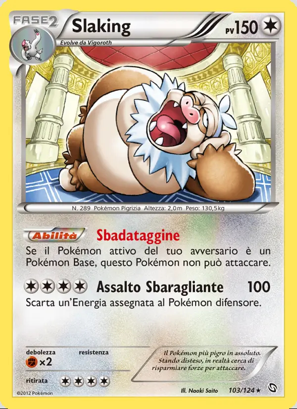 Image of the card Slaking
