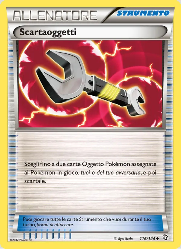 Image of the card Scartaoggetti