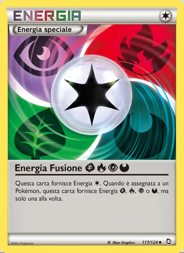 Image of the card Energia Fusione GrassFirePsychicDarkness