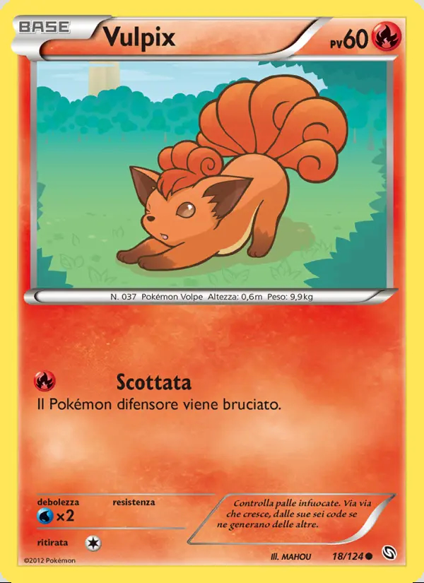 Image of the card Vulpix