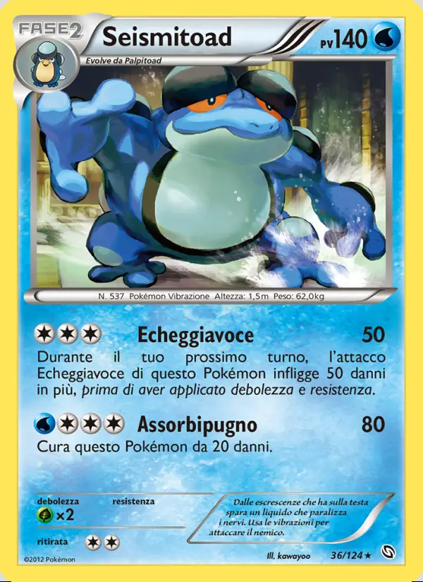 Image of the card Seismitoad